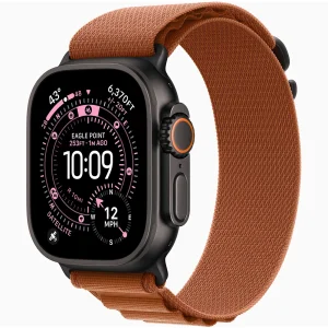 ساعت هوشمند 49 میلی متری اپل مدل Ultra 3 Black Titanium Case با بند Alpine