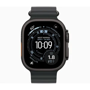 ساعت هوشمند 49 میلی متری اپل مدل Ultra 3 Black Titanium Case با بند Alpine