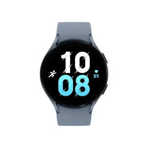 ساعت هوشمند سامسونگ مدل Galaxy Watch5 44mm دارای قابلیت های کنترل موسیقی (Music Player)، قابلیت مکالمه از طریق بلوتوث، قابلیت تغییر طرح ساعت یا تم، صفحه همیشه روشن (Always-on Display)، قابلیت نصب اپلیکیشن، پشتیبانی از دستیار صوتی بند سیلیکون