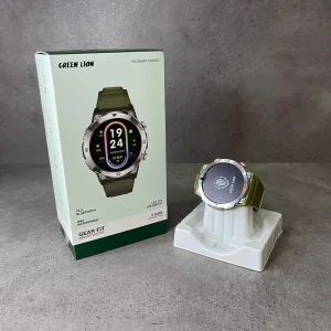 ساعت هوشمند 1.52 اینچی گرین لاین مدل GEAR FIT با بند سیلیکونی