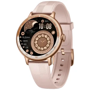 ساعت هوشمند ۱/۱۹ اینچی پاورولوجی مدل Gazelle PSWGBT60GY با بند سیلیکونی