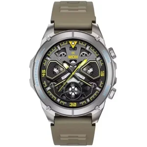 ساعت هوشمند 1.43 اینچی پاورولوجی مدل Titan Rugged Sport با بند سیلکونی