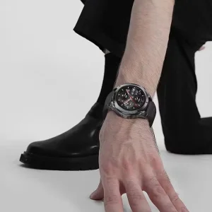 ساعت هوشمند 1.43 اینچی پاورولوجی مدل Titan Rugged Sport با بند سیلکونی