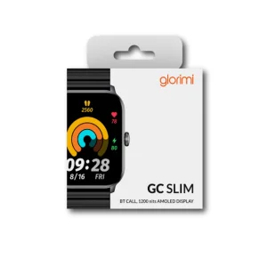 ساعت هوشمند 44 میلی متری گلوریمی مدل EMD GC SLIM با بند سیلیکونی