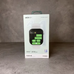 ساعت هوشمند 2.06 اینچی گرین لاین مدل  FLEX 46 با بند سیلیکونی
