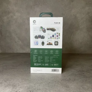 ساعت هوشمند 2.06 اینچی گرین لاین مدل  FLEX 46 با بند سیلیکونی