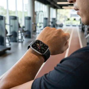 ساعت هوشمند اپل واچ سری SE مدل 44mm Aluminum Case with Sport silicone Band