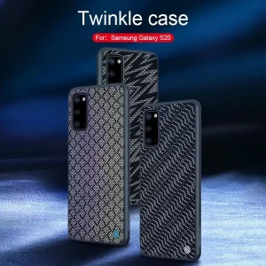 کاور نیلکین مدل Twinkle silvery مناسب برای گوشی موبایل سامسونگ Galaxy  S20 / S20 5G