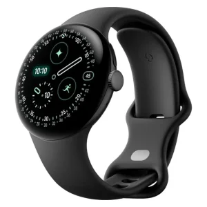 ساعت هوشمند 41 میلی‌متری گوگل مدل Pixel Watch 4 با بند سیلیکونی