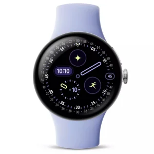 ساعت هوشمند 41 میلی‌متری گوگل مدل Pixel Watch 4 با بند سیلیکونی