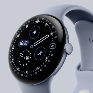 ساعت هوشمند 41 میلی‌متری گوگل مدل Pixel Watch 4 با بند سیلیکونی