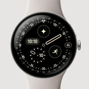ساعت هوشمند 41 میلی‌متری گوگل مدل Pixel Watch 4 با بند سیلیکونی