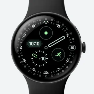 ساعت هوشمند 41 میلی‌متری گوگل مدل Pixel Watch 4 با بند سیلیکونی