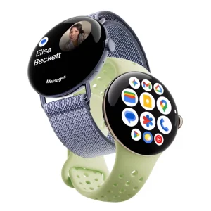 ساعت هوشمند 41 میلی‌متری گوگل مدل Pixel Watch 4 با بند سیلیکونی