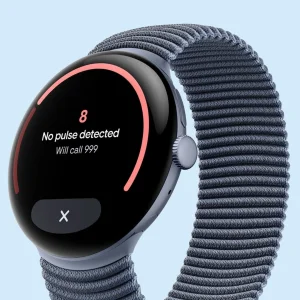 ساعت هوشمند 41 میلی‌متری گوگل مدل Pixel Watch 4 با بند سیلیکونی