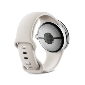 ساعت هوشمند 45 میلی‌متری گوگل مدل Pixel Watch 3 با بند سیلیکونی