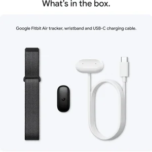 مچ بند هوشمند گوگل مدل Fitbit Air با بند پارچه‌ای