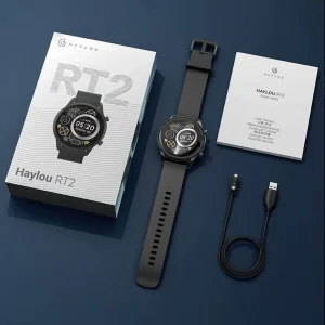 ساعت هوشمند 45.7 میلی متری هایلو مدل RT2 با بند سیلیکونی