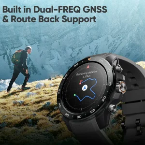 ساعت هوشمند 48 میلی‌متری میبرو مدل GS Explorer S با بند سیلیکونی