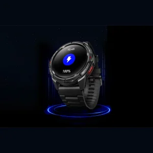 ساعت هوشمند میبرو مدل GS Active بند سیلیکونی، ضد آب، 150 حالت ورزشی، صفحه نمایش AMOLED، سنسور اکسیژن خون، شمارش ضربان قلب
