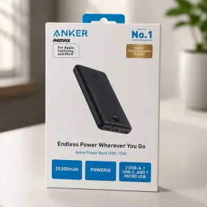 پاوربانک 22.5 وات ریمکس مدل A1268 ظرفیت 20000 میلی آمپر ساعت
