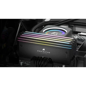 رم دسکتاپ کورسیر DOMINATOR TITANIUM DDR5 دو کاناله 64 گیگابایت 6600 مگاهرتز تایمینگ CL32 DIMM