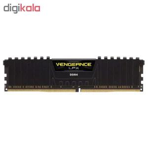 رم دسکتاپ DDR4 تک کاناله 2666 مگاهرتز CL16 کورسیر مدل Vengeance LPX ظرفیت 8 گیگابایت