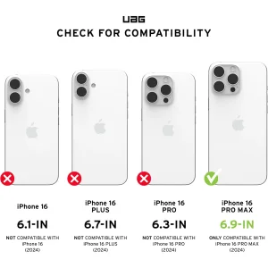 کاور أربن آرمور گیر مدل CIVILIAN MagSafe مناسب برای گوشی موبایل اپل iPhone 16 Pro Max