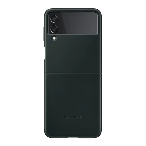 کاور سامسونگ مدل Leather مناسب برای گوشی موبایل سامسونگ Galaxy Z Flip3 5G