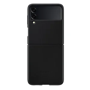 کاور سامسونگ مدل Leather مناسب برای گوشی موبایل سامسونگ Galaxy Z Flip3 5G