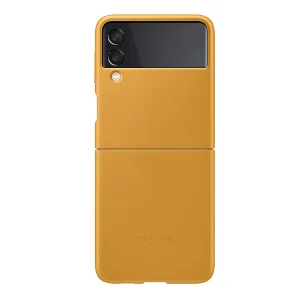 کاور سامسونگ مدل Leather مناسب برای گوشی موبایل سامسونگ Galaxy Z Flip3 5G