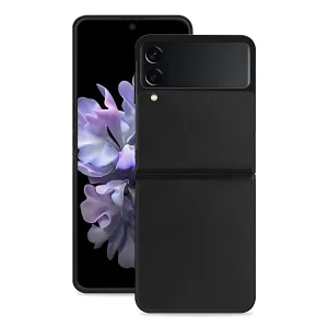 کاور سامسونگ مدل Leather مناسب برای گوشی موبایل سامسونگ Galaxy Z Flip3 5G