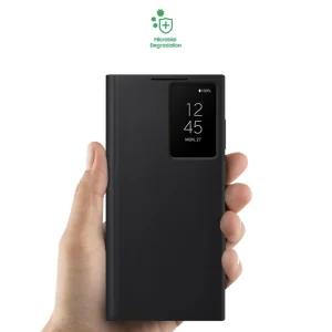 کیف کلاسوری سامسونگ مدل Clear View Cover مناسب برای گوشی موبایل سامسونگ Galaxy S22 Ultra