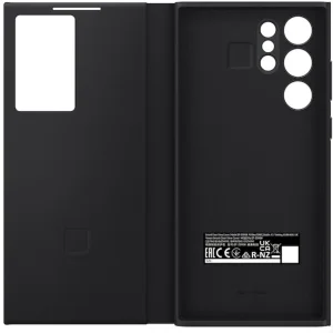کیف کلاسوری سامسونگ مدل Clear View Cover مناسب برای گوشی موبایل سامسونگ Galaxy S22 Ultra