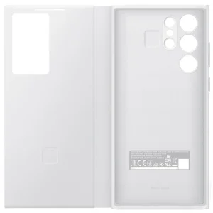 کیف کلاسوری سامسونگ مدل Clear View Cover مناسب برای گوشی موبایل سامسونگ Galaxy S22 Ultra