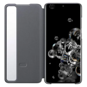 کیف کلاسوری سامسونگ مدل Clear View Standing مناسب برای گوشی موبایل سامسونگ Galaxy S20 Ultra