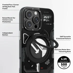 کاور یانگ کیت مدل Cyberpunk 360° مناسب برای گوشی موبایل اپل iphone 16 pro