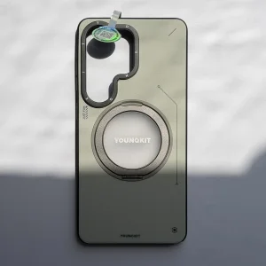 قاب کاور یانگ کیت مدل leather360 rotation ring stand مناسب برای گوشی موبایل Samsung Galaxy S26 ultra