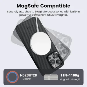 کاور پیتاکا مدل MagEZ Case Pro 4 مناسب برای گوشی موبایل اپل iPhone 15 Pro