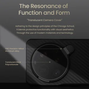 کاور اپیکوی مدل NillSkin CarboProp MagSafe Transparent Lens مناسب برای گوشی موبایل شیائومی 15 Ultra