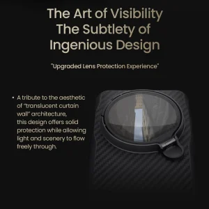 کاور اپیکوی مدل NillSkin CarboProp MagSafe Transparent Lens مناسب برای گوشی موبایل شیائومی 15 Ultra