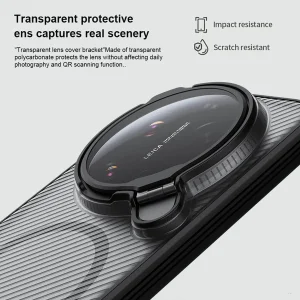 کاور اپیکوی مدل NillSkin Camshield Prop Magnetic Clear Trans Lens مناسب برای گوشی موبایل شیائومی 17 Ultra