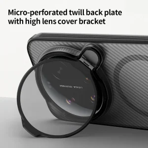 کاور اپیکوی مدل NillSkin Camshield Prop Magnetic Clear Trans Lens مناسب برای گوشی موبایل شیائومی 17 Ultra