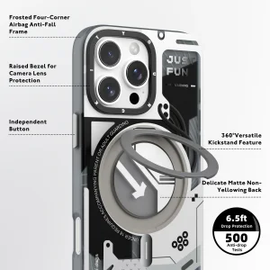 کاور یانگ کیت مدل Cyberpunk 360° مناسب برای گوشی موبایل اپل iphone 16 PRO MAX