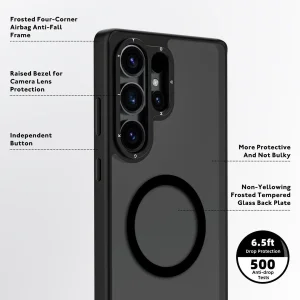 کاور یانگ کیت مدل Gemstone Glass Back Soft Frame مناسب برای گوشی موبایل سامسونگ Galaxy S25 Ultra