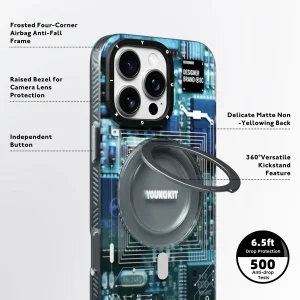 کاور یانگ کیت مدل Futuristic 360° کد Z02 مناسب برای گوشی موبایل اپل iphone 16pro