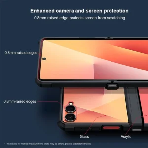 کاور اپیکوی مدل Xundd Beatle مناسب برای گوشی موبایل سامسونگ Galaxy Z Flip 7