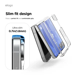 کاور اپیکوی مدل Transparent Fold مناسب برای گوشی موبایل سامسونگ Galaxy Z Flip 7