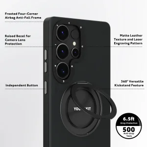 کاور یانگ کیت مدل Leather 360 مناسب برای گوشی سامسونگ Galaxy S25Ultra