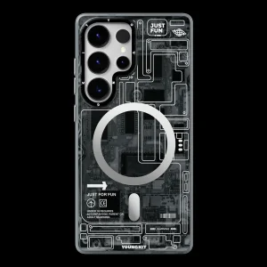 کاور یانگ کیت مدل Magsafe Technology Futuristic مناسب برای گوشی موبایل سامسونگ Galaxy S25ultra